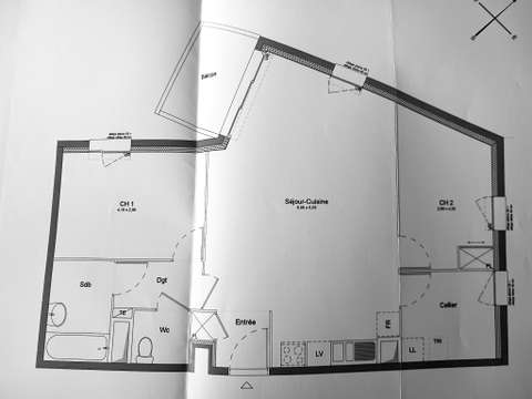 Vente appartement 3 pièces