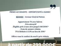 Vente appartement 4 pièces Vente appartement 4 pièces