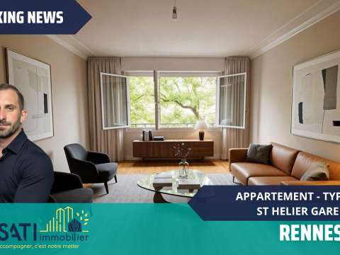 Vente appartement 5 pièces Rennes Saint-Helier 35