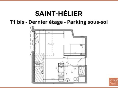 Vente appartement 2 pièces Rennes Saint-Helier 35