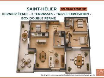 Photo Vente appartement Rennes Saint-Helier