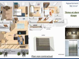 Vente appartement 5 pièces