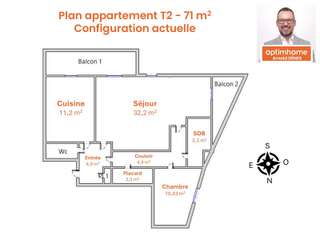 Vente appartement 3 pièces