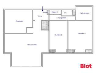 Vente appartement 3 pièces