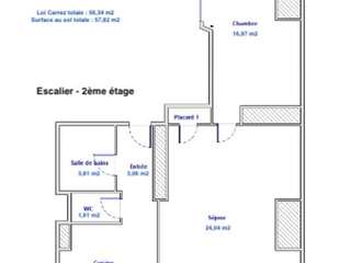 Vente appartement 2 pièces