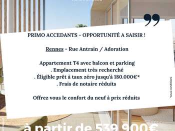 Vente appartement 4 pièces Rennes Thabor 35