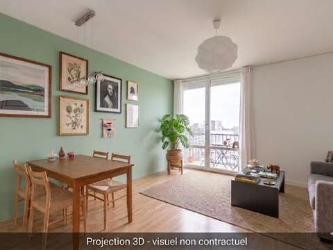 Vente appartement 3 pièces Rennes Villejean 35