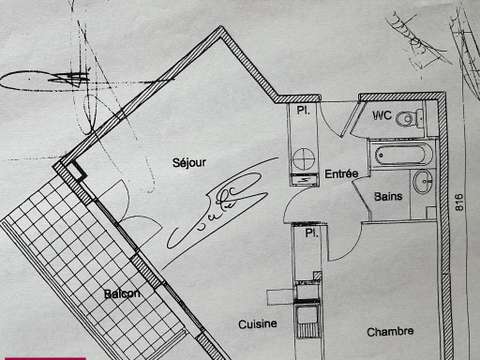 Vente appartement 2 pièces