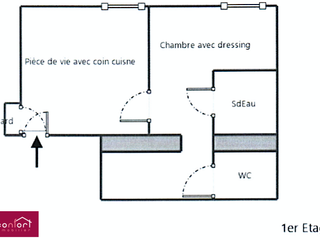 Vente appartement 2 pièces