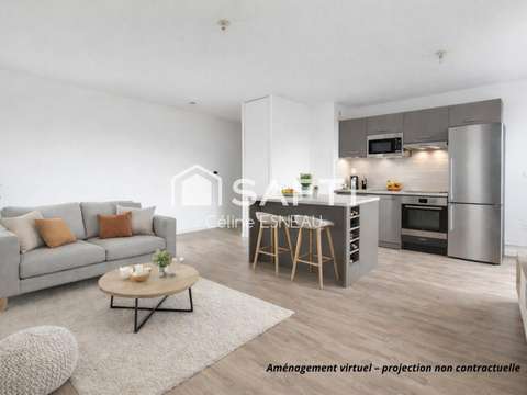 Vente appartement 3 pièces Rezé 44