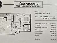 Vente appartement 3 pièces Vente appartement 3 pièces