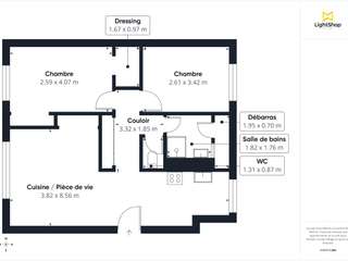 Vente appartement 3 pièces
