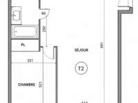 Vente appartement 2 pièces
