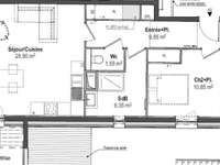 Vente appartement 3 pièces