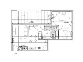 Vente appartement 3 pièces