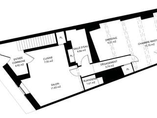Vente appartement 2 pièces