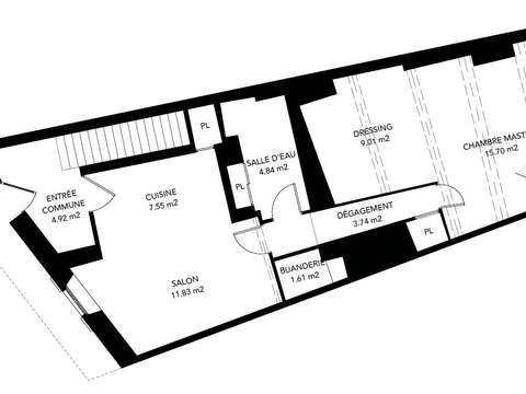 Vente appartement 2 pièces