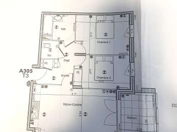 Vente appartement 3 pièces