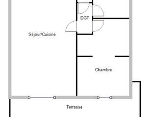 Vente appartement 2 pièces