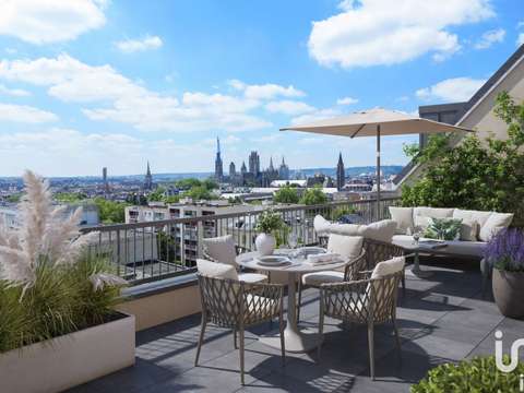 Vente appartement 3 pièces Rouen 76