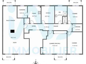 Vente appartement 5 pièces