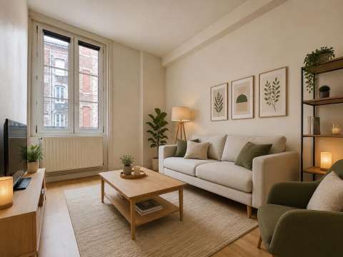 Vente appartement 1 pièce Rouen Général Leclerc - C.H.U.R. 76