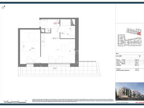 Vente appartement 2 pièces