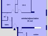 Vente appartement 3 pièces
