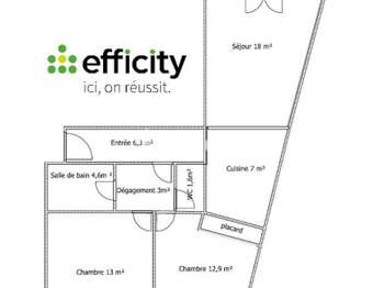 Vente appartement 3 pièces Vente appartement 3 pièces