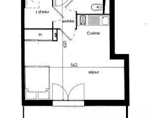 Vente appartement 1 pièce