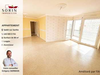 Vente appartement 5 pièces Sablé-sur-Sarthe 72