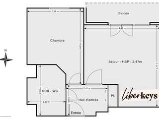 Vente appartement 2 pièces