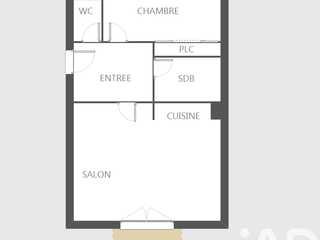 Vente appartement 2 pièces