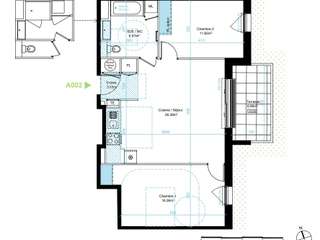 Vente appartement 3 pièces