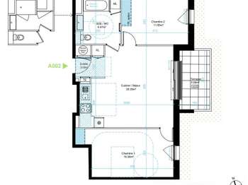 Vente appartement 3 pièces