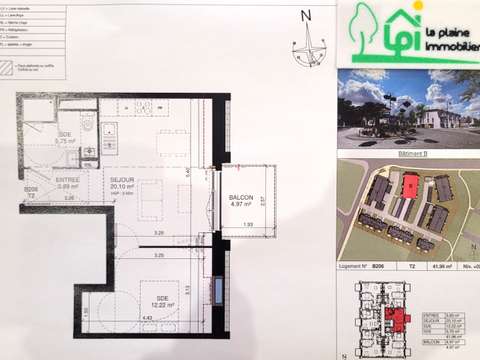 Vente appartement 2 pièces Saint-Aubin-sur-Mer 14