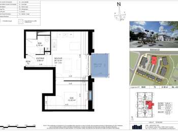 Vente appartement 2 pièces Vente appartement 2 pièces