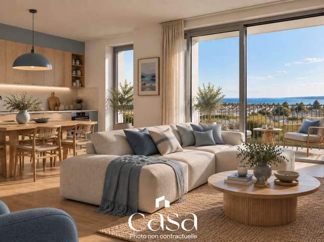 Appartement 3 pièces 69 m² · à Saint-Aubin-sur-Mer · 69 m² · 241 900 €