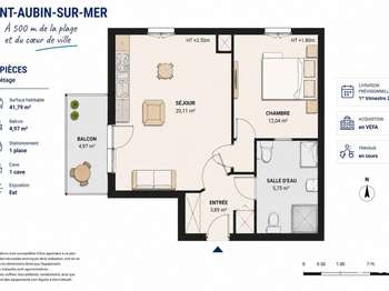 Vente appartement 2 pièces Vente appartement 2 pièces