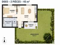 Vente appartement 2 pièces Vente appartement 2 pièces