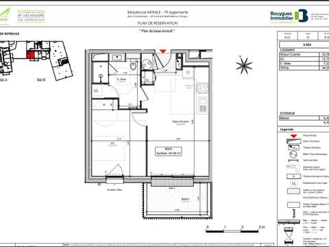 Vente appartement 2 pièces