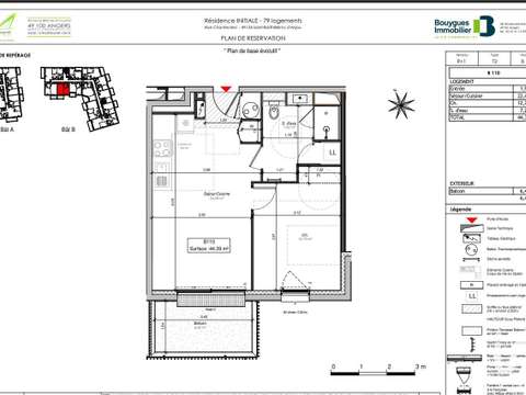 Vente appartement 2 pièces