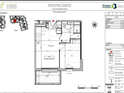 Vente appartement 2 pièces