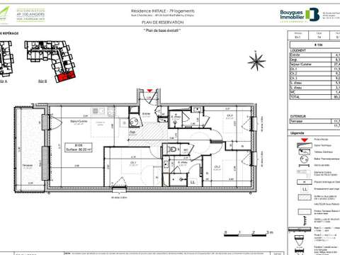 Vente appartement 4 pièces Saint-Barthélemy-d'Anjou 49