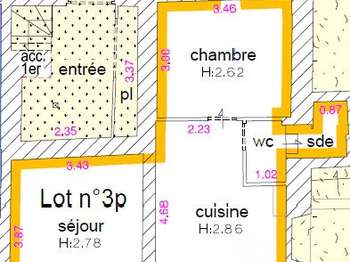 Vente appartement 2 pièces Saint-Barthélemy-d'Anjou 49