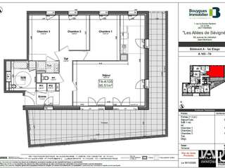 Vente appartement 4 pièces Vente appartement 4 pièces