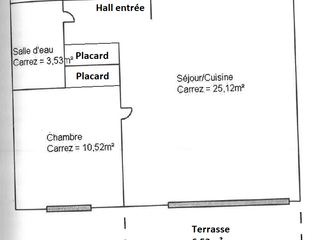 Vente appartement 2 pièces Vente appartement 2 pièces
