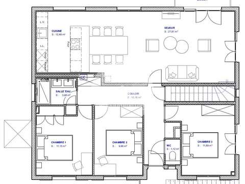Vente appartement 4 pièces