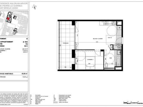 Vente appartement 2 pièces Vente appartement 2 pièces