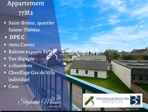 Vente Appartement 4 piècesSaint-Brieuc